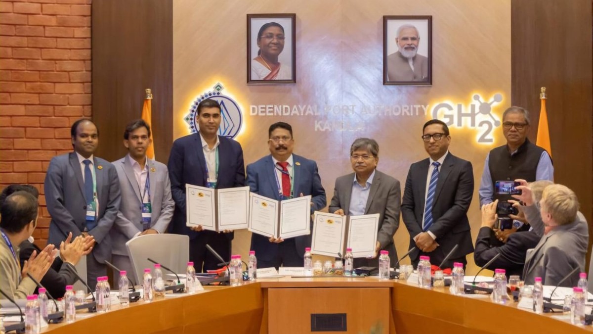 GAIL, DPA and DNV sign agreement for LNG bunkering facility at Kandla