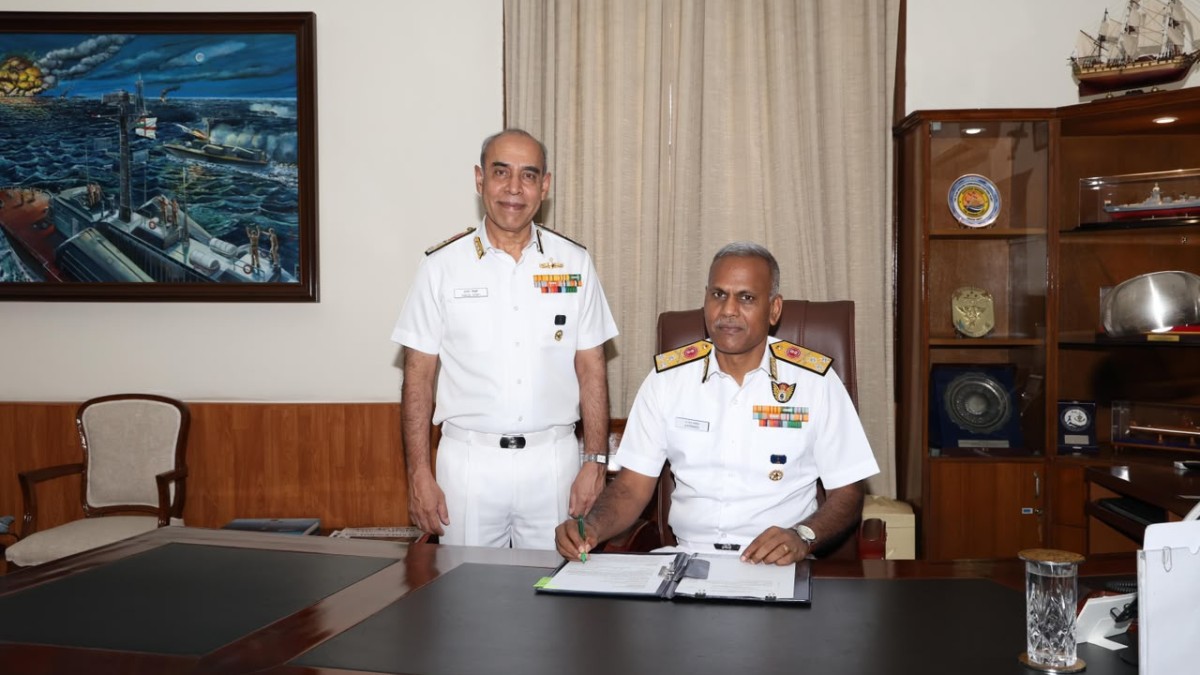 Vice Admiral AN Pramod assumes charge as Deputy Chief of Naval Staff