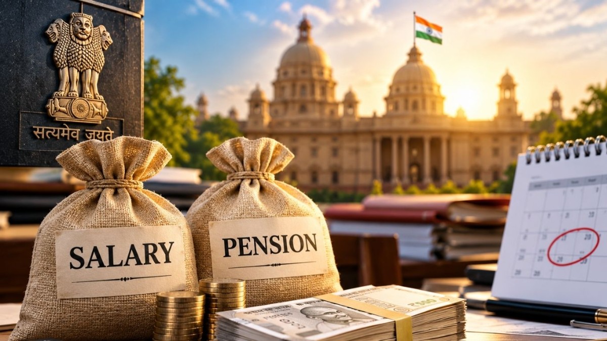 Salary/Pension to Central govt staff to be disbursed on Sept 25