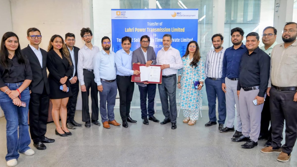 RECPDCL hands over Ranipur Chunar Power Transmission Ltd. to H G Infra