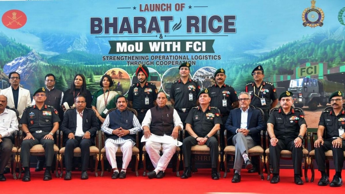 Indian Army launches Bharat Rice for troops