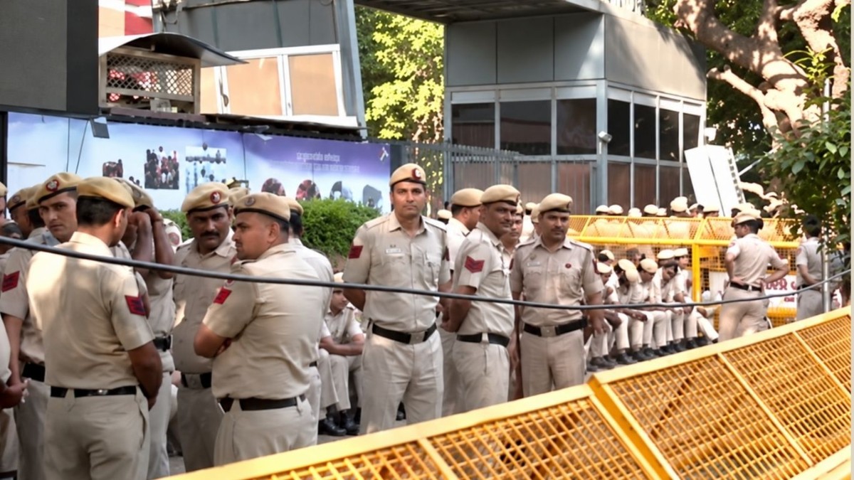 Lutyens’ Delhi is now under tight security cover