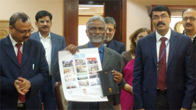 HUDCO releases calendar and diary for the year 2020,