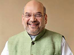 Amit Shah in action mode !