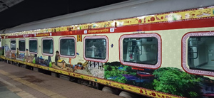 Inaugural trip of tourist train to Uttarakhand starts from Pune