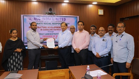 NLC signs MoUs with Cuddalore District Administration for CSR Infrastructure Projects