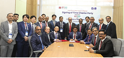 ONGC joint venture companies sign shipbuilding contracts